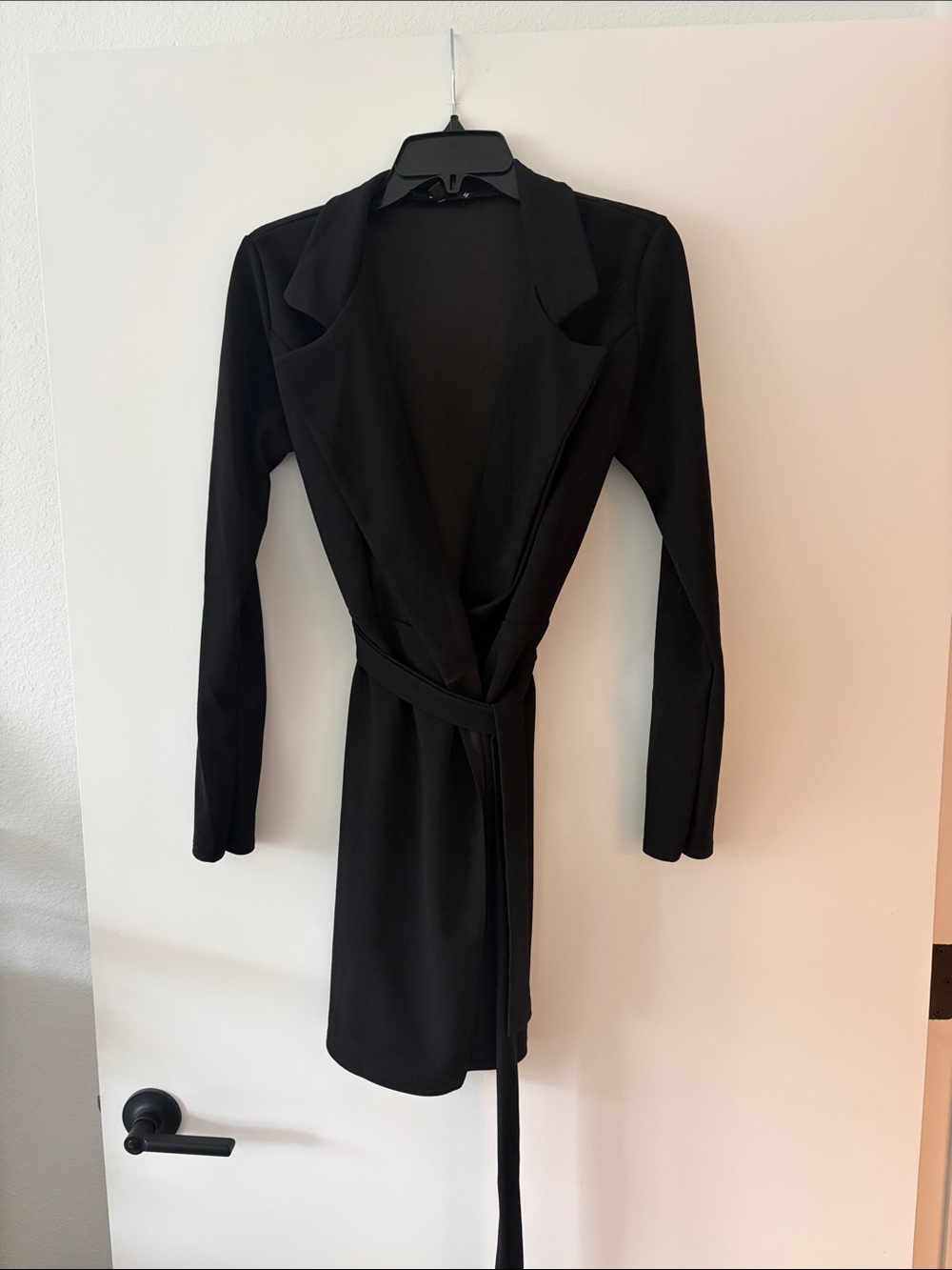 Stone Tie Side Blazer Dress